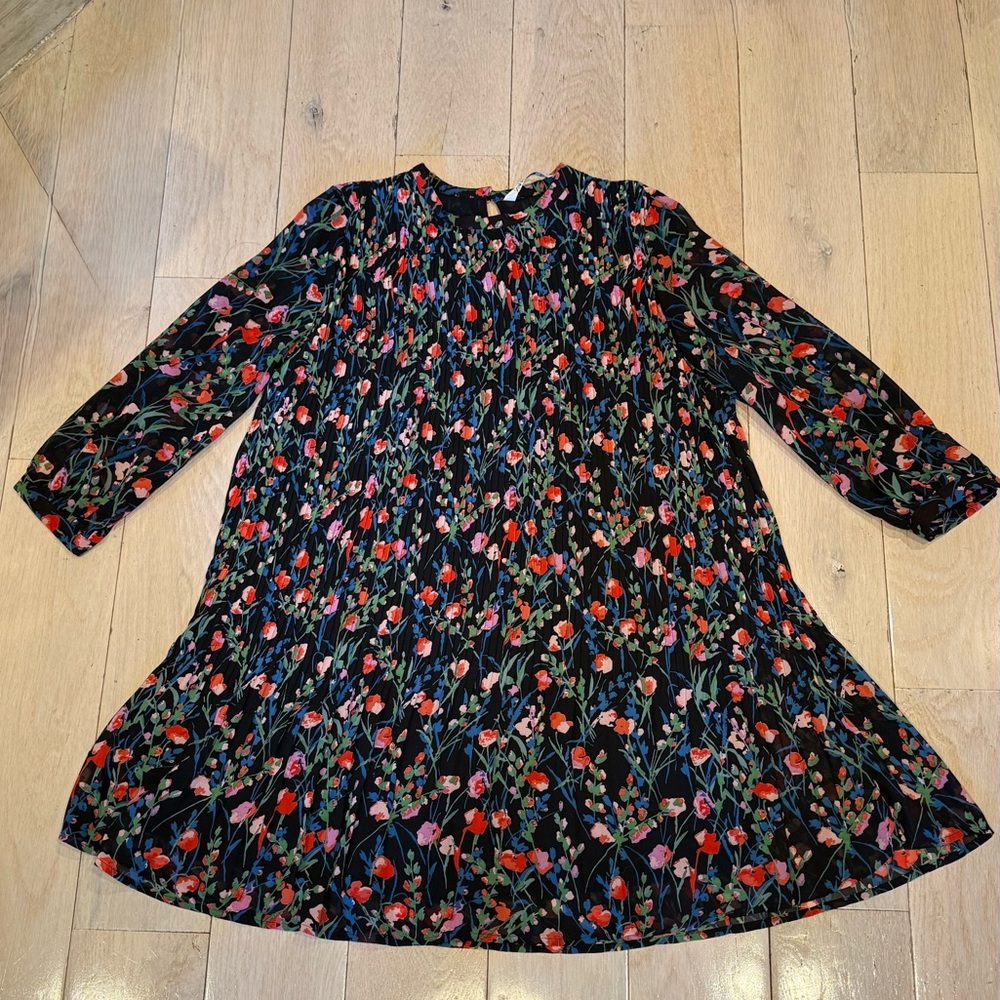 Zara Multicolor Patterned Dress - Picture 3 of 7